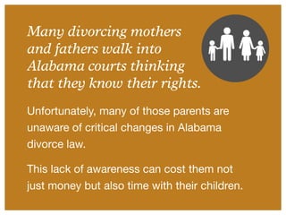 Alabama Divorce Law Has Changed! | PPT