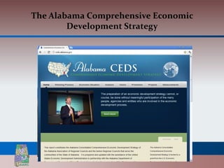 The Alabama Comprehensive Economic
        Development Strategy
 