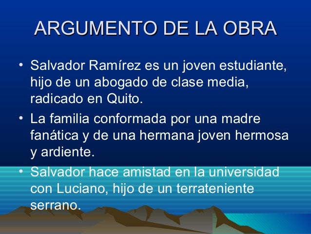 A la costa -Luis A Martínez