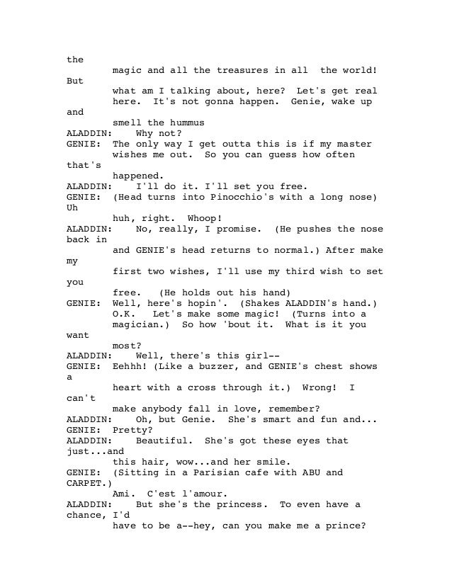 aladdin script