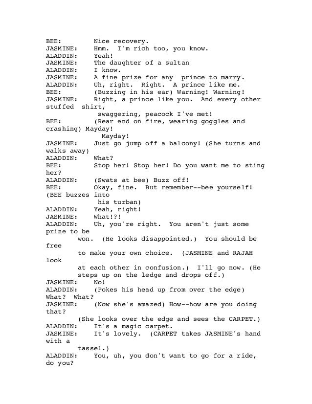 aladdin script