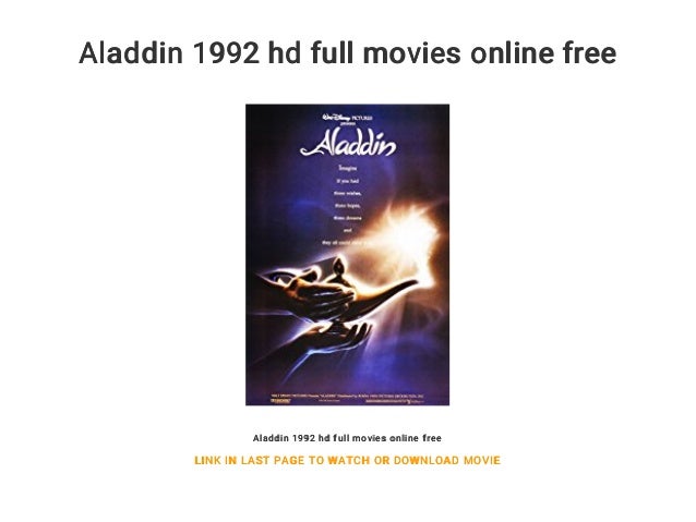 watch aladdin 1992 online free