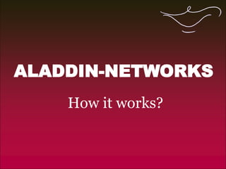 ALADDIN-NETWORKS How it works? 