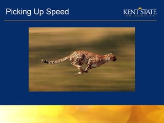 Picking Up Speed
 