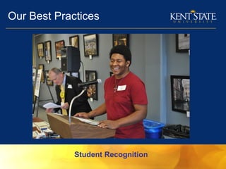 Our Best Practices
Student Recognition
 