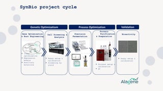 Alagene BioFoundry: Releasing the Genie Out of the Bottle | PPT