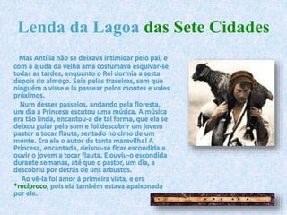 Lenda da Lagoa das Sete Cidades