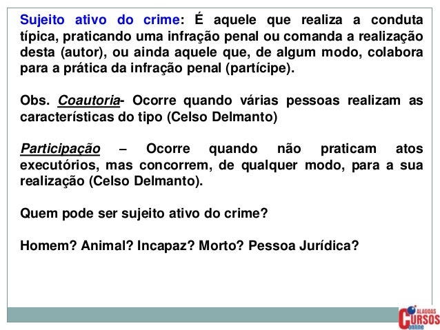 Sujeito Passivo