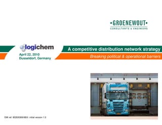 A competitive distribution network strategy
              April 22, 2010
              Dusseldorf, Germany                      Breaking political & operational barriers




GW ref. 9026X069/AB/it initial version 1.0
 