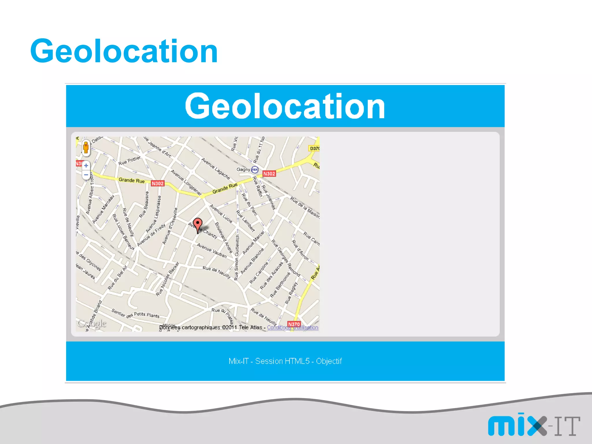 Geolocation
 
