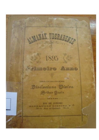 Almanaque Uberabense de 1895
