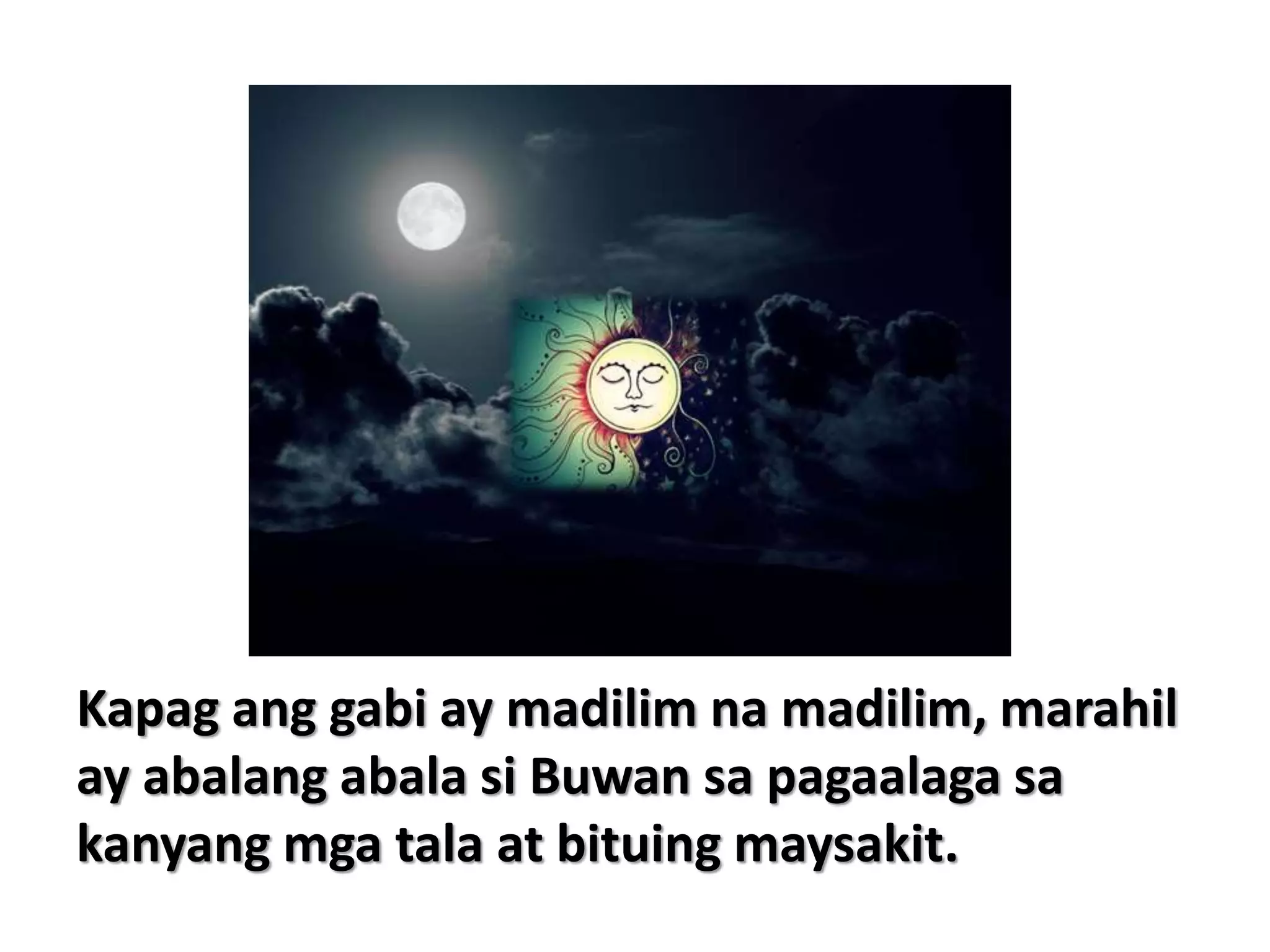 Pinagmulan Ng Araw At Gabi >Alamat Ng Araw At Gabi