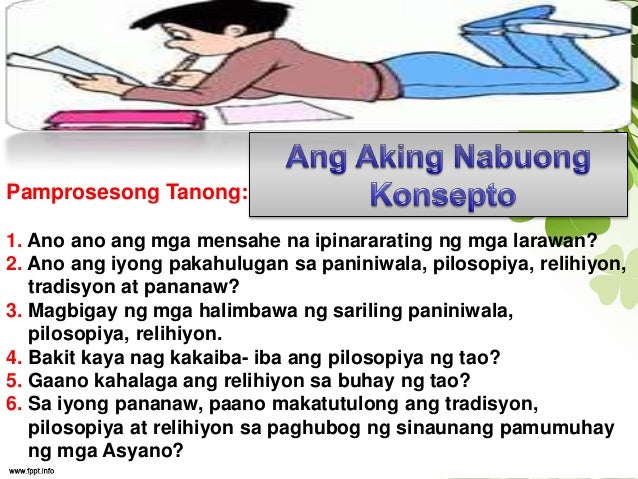 Halimbawa Ng Pananaw Sa Buhay Alamin sinaunang pamumuhay