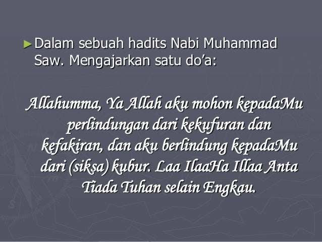 Hadits Nabi Tentang Kehidupan Dunia - Sumber Ilmu