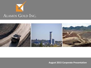 August 2015 Corporate Presentation
 