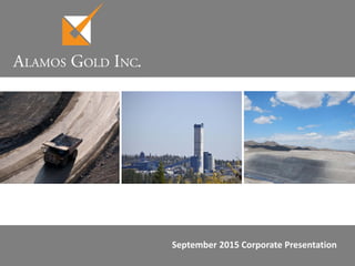 September 2015 Corporate Presentation
 