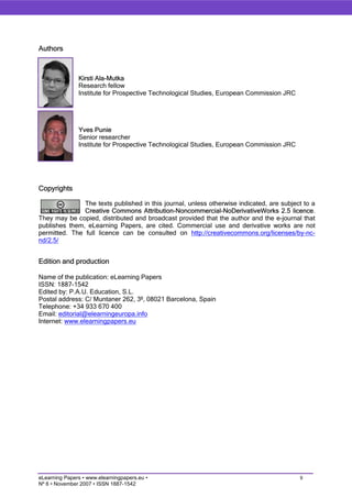 Ageing Societies, Learning and ICT