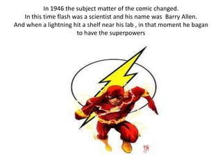 Superheroes: Flash | PPTX