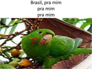 Brasil, pra mim
pra mim
pra mim

 