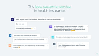 The best customer service
in health insurance
1313
 