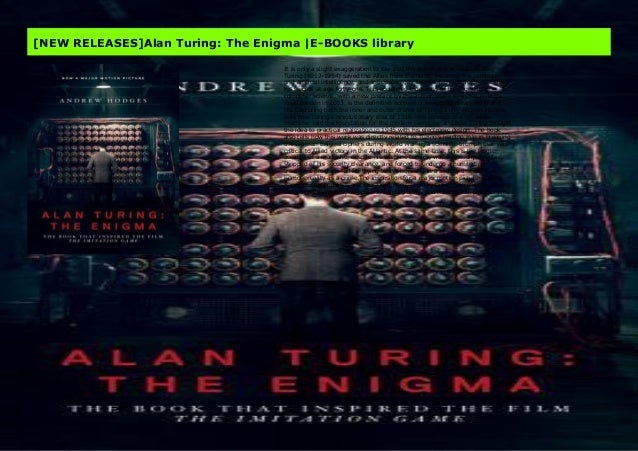 New Releases Alan Turing The Enigma E Books Library