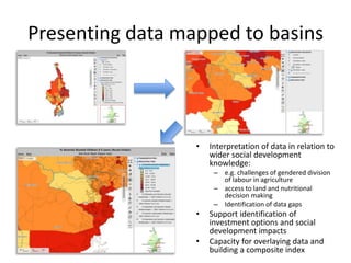 Opportunities for building gender into sound basin planning on land and water investments in the Nile Basin 