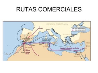 RUTAS COMERCIALES
 