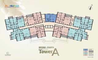 Scale: 1:250
1 BR
2 BR
3 BR
4 BR
204
202
205
203
201
206
209
207
208
 