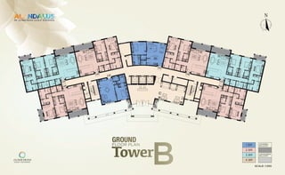 Scale: 1:250
1 BR
2 BR
3 BR
4 BR
 