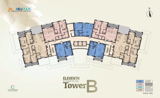 Scale: 1:250
1 BR
2 BR
3 BR
4 BR
 