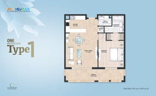 Total BUA: 85 sq m (915 sq ft)
 