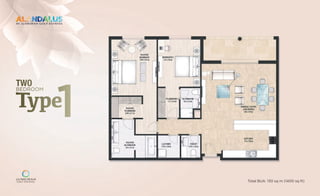 Total BUA: 130 sq m (1400 sq ft)
 