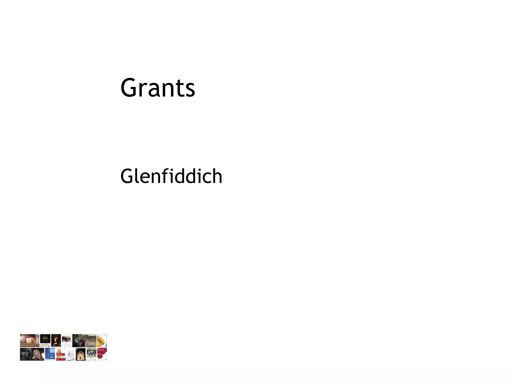 Grants Glenfiddich 