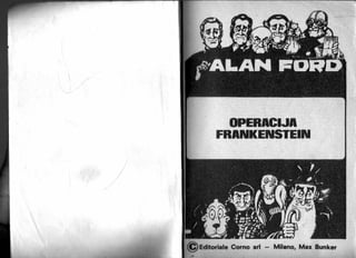 Alan Ford št. 3: Operacija Frankestein