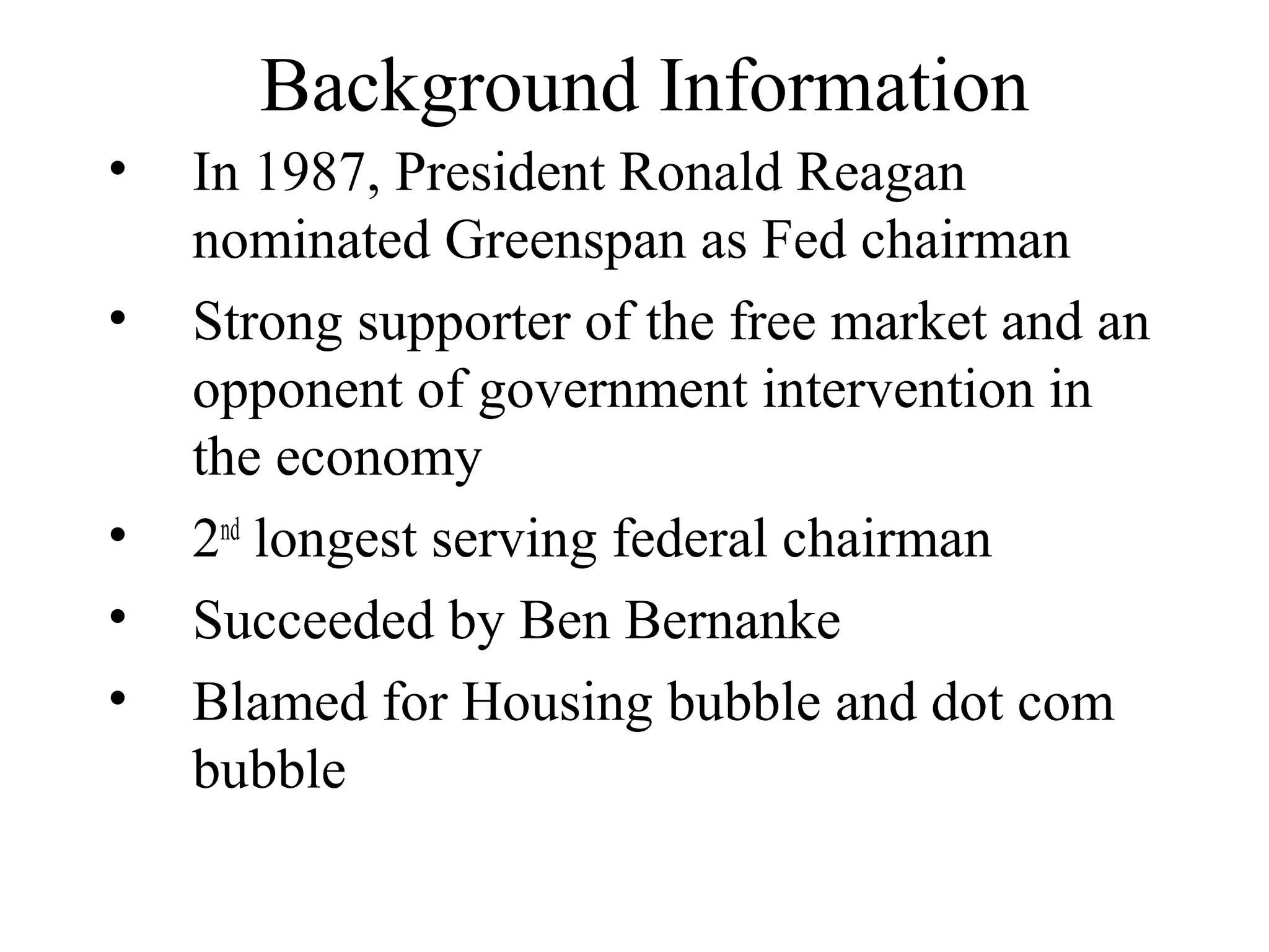 Alan greenspan | PPT