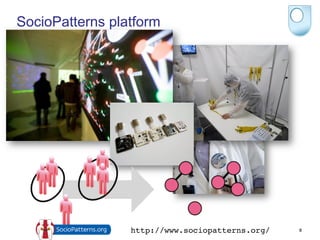 SocioPatterns platform




                 http://www.sociopatterns.org/!   8
 