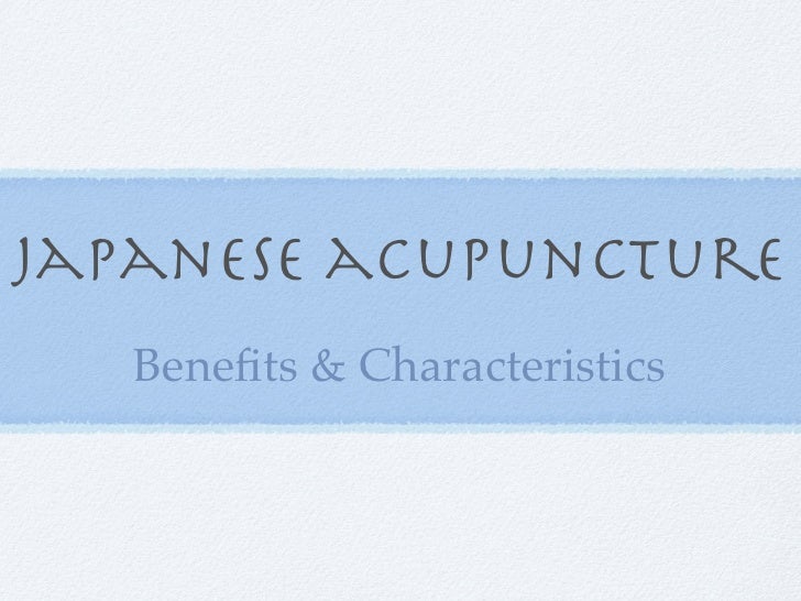 Japanese Acupuncture Benefits With Alan Jansson