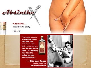 The Re-emergence of Absinthe