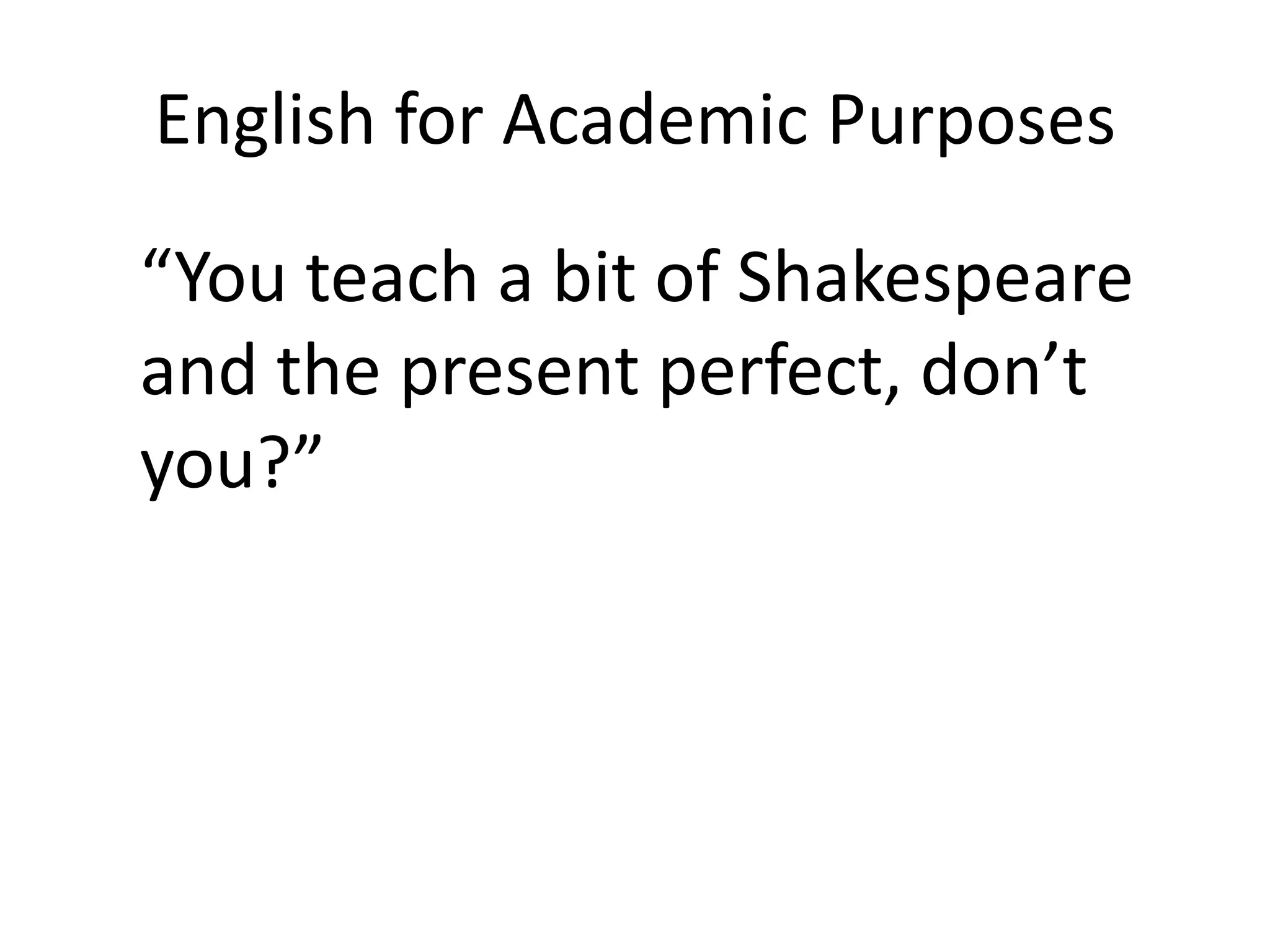 Issues surrounding over-use & re-use