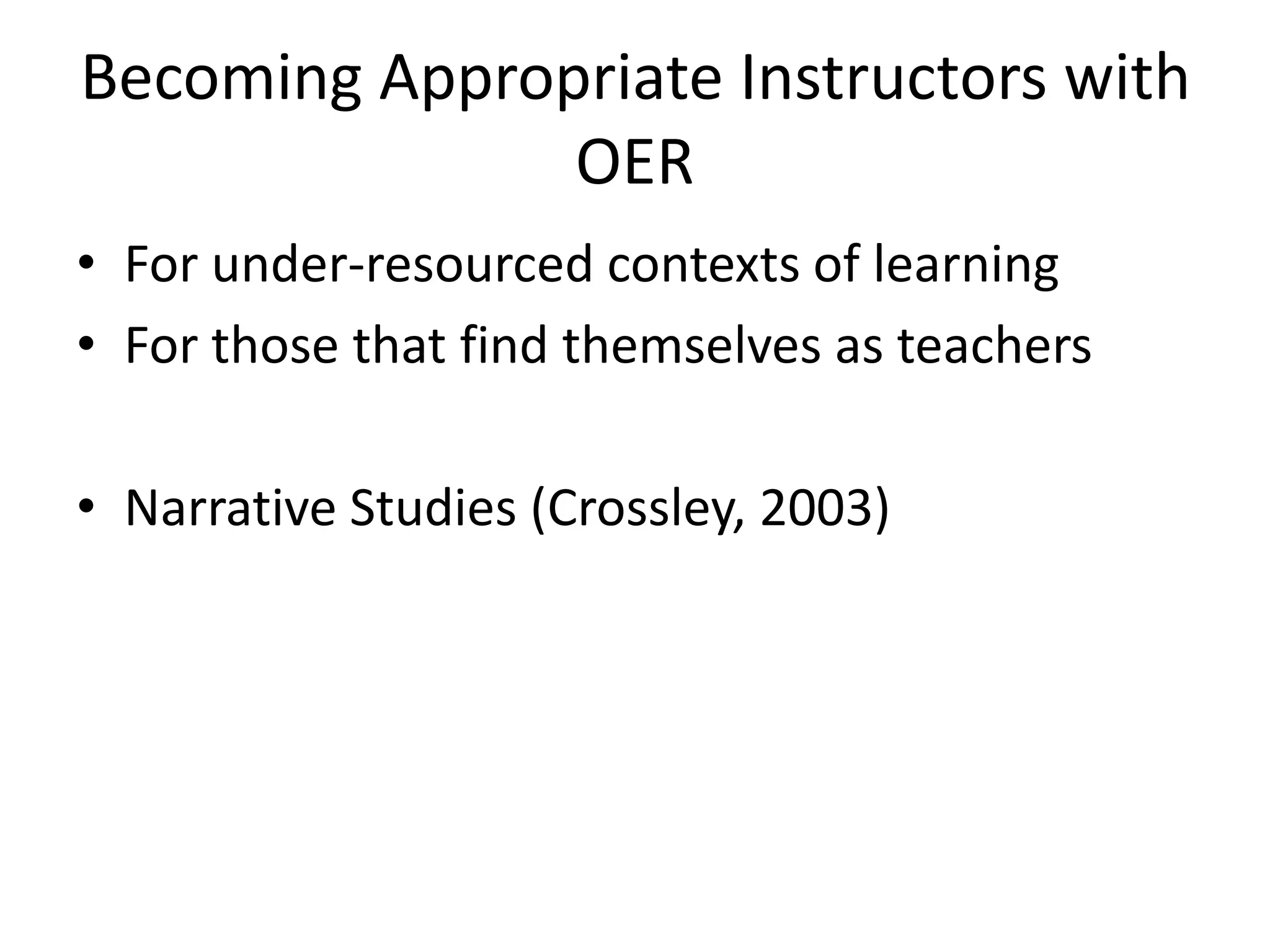 Issues surrounding choice and ownership