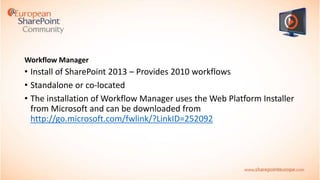 Installing SharePoint 2013 – Step by Step presented by Alan Richards | PPTX