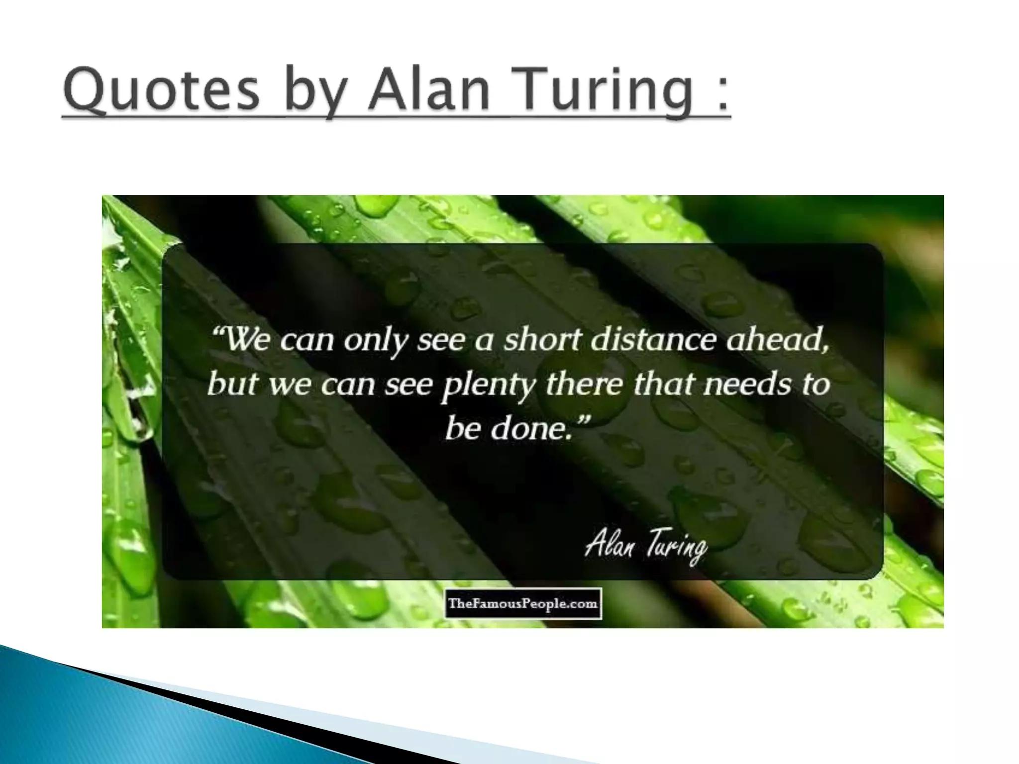 Alan turing - Life History & how he broke enigma code?