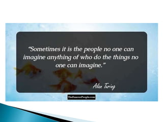 Alan turing - Life History & how he broke enigma code?