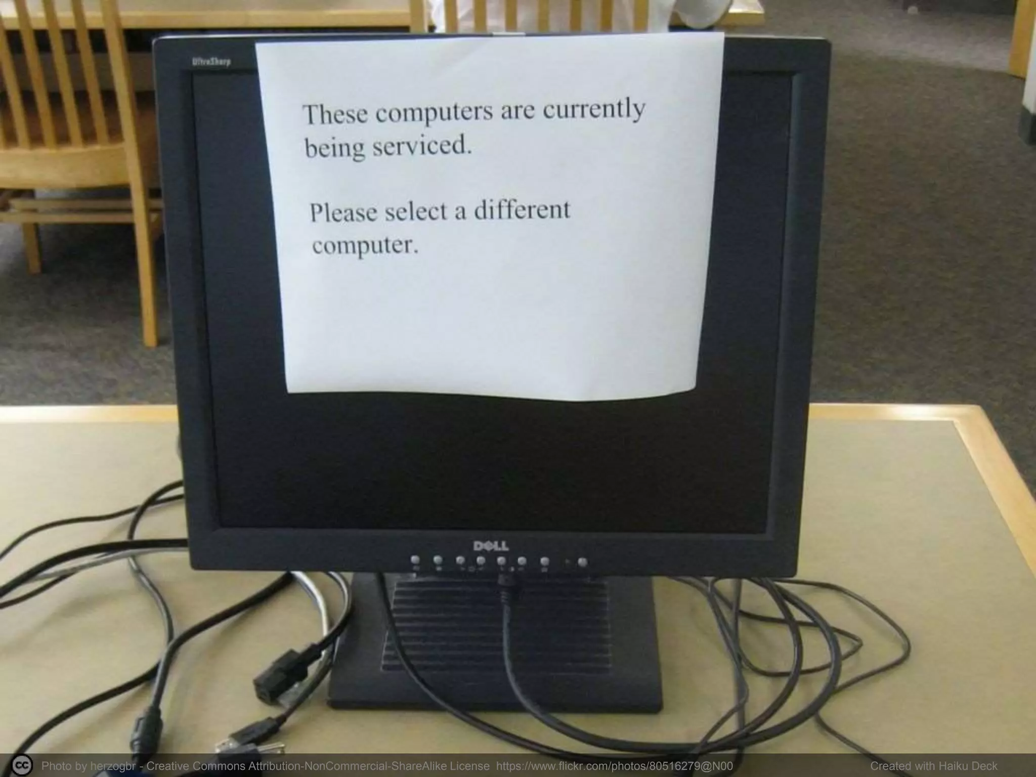 Photo by herzogbr - Creative Commons Attribution-NonCommercial-ShareAlike License https://www.flickr.com/photos/80516279@N00 Created with Haiku Deck
 