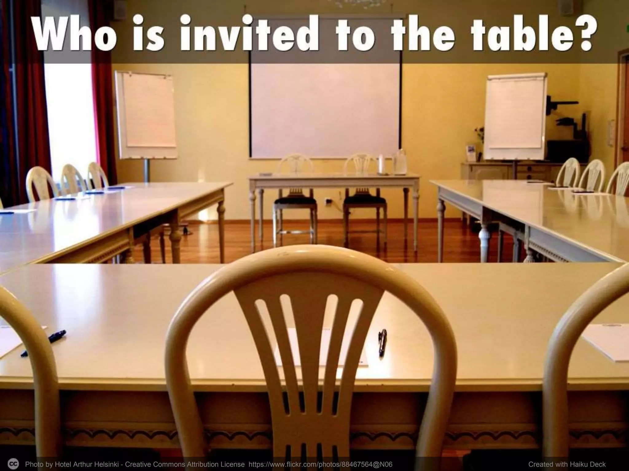 Photo by Hotel Arthur Helsinki - Creative Commons Attribution License https://www.flickr.com/photos/88467564@N06 Created with Haiku Deck
 