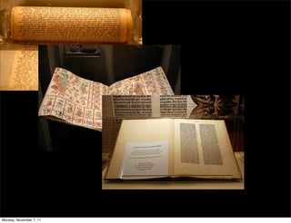 Monday, November 7, 11
 