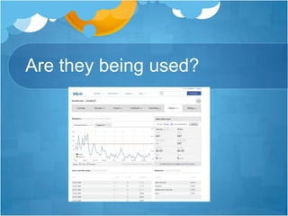 Are they being used?
