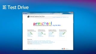 IE Test Drive
 
