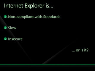 A Lap Around Internet Explorer 8