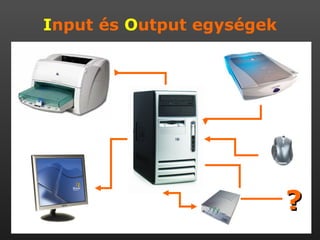 I nput és  O utput egységek ? 